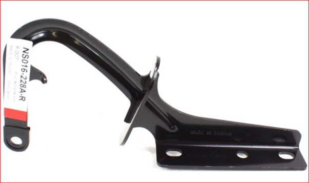 Hood Hinges fit for Vehicle Nissan Pickup 1986-1997, PASSENGER SIDE, NI1236110